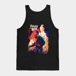 Vincent's Vision Unmasking The Terrors Within House Of Wax Tank Top